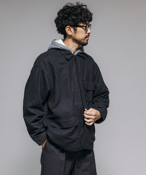 セール】HINSON/ヒンソン ウールハンティングジャケット/カバーオール