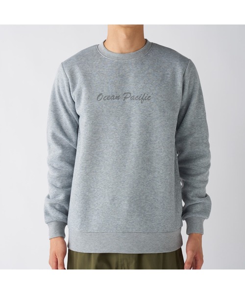 Ocean Pacific（オーシャンパシフィック）の「Ocean Pacific オーシャンパシフィック 軽量 裏起毛 クルーネック スウェット トレーナー（スウェット・メンズ・杢グレー/グリーン/ネイビー・M/LL/L）」の10枚目の写真