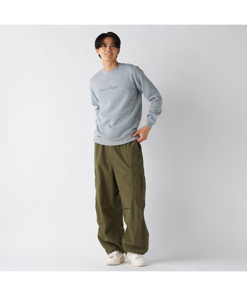 Ocean Pacific（オーシャンパシフィック）の「Ocean Pacific オーシャンパシフィック 軽量 裏起毛 クルーネック スウェット トレーナー（スウェット・メンズ・杢グレー/グリーン/ネイビー・M/LL/L）」の9枚目の写真