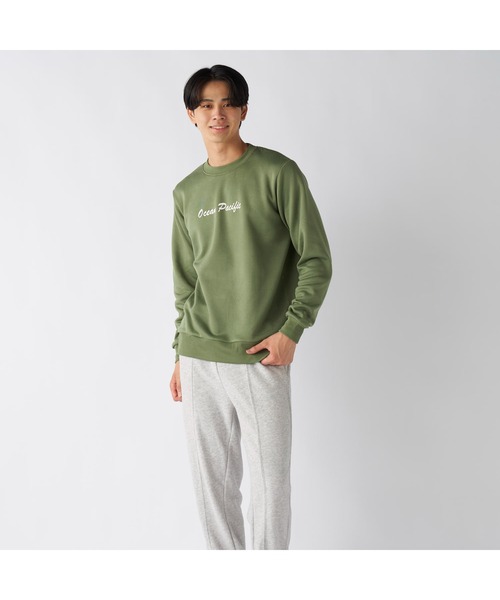 Ocean Pacific（オーシャンパシフィック）の「Ocean Pacific オーシャンパシフィック 軽量 裏起毛 クルーネック スウェット トレーナー（スウェット・メンズ・杢グレー/グリーン/ネイビー・M/LL/L）」の18枚目の写真