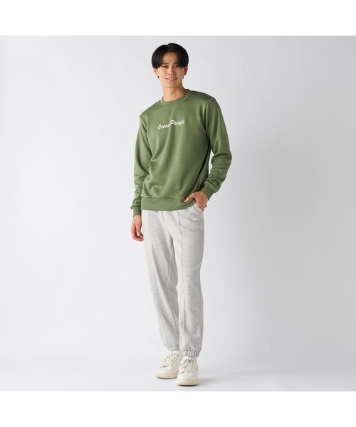 Ocean Pacific（オーシャンパシフィック）の「Ocean Pacific オーシャンパシフィック 軽量 裏起毛 クルーネック スウェット トレーナー（スウェット・メンズ・杢グレー/グリーン/ネイビー・M/LL/L）」の19枚目の写真