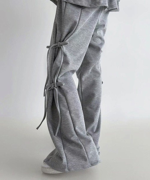 frunco（フランコ）の「スカートレイヤー風スエットパンツ（その他パンツ・レディース・ブラック/グレー/ホワイト/ブラウン・FREE）」の10枚目の写真