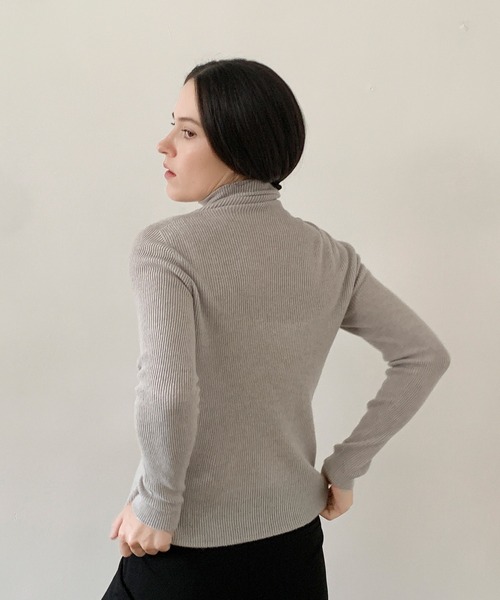 セール】DECADE CLASSIC ウール100%ホールガーメントニットプル