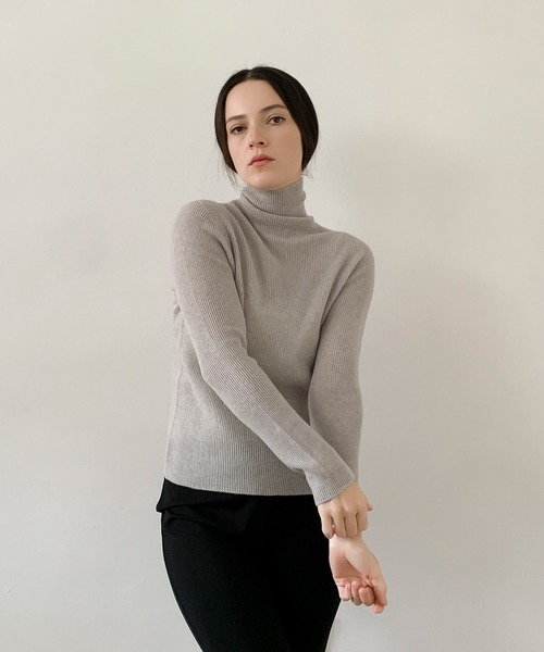 セール】DECADE CLASSIC ウール100%ホールガーメントニットプル