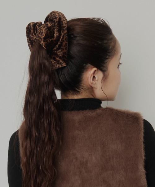 セール】ヒョウ柄シュシュ（シュシュ）｜Nadana（ナダナ）の