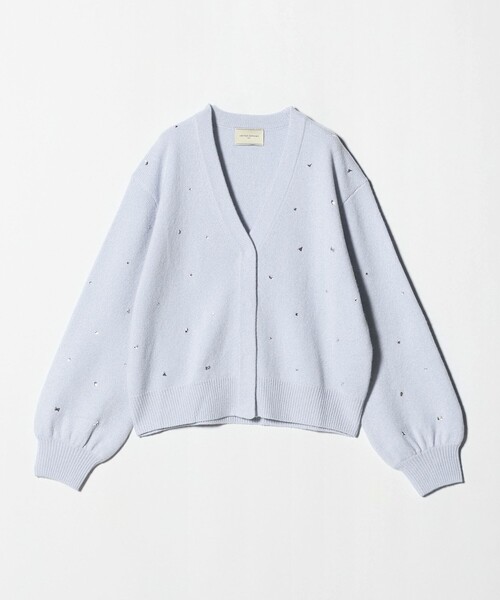 UNITED ARROWS(ユナイテッドアローズ)の「ラインストーン カーディガン(カーディガン/ボレロ・レディース・ブラック/ライトブルー/オフホワイト・FREE)」の14枚目の写真