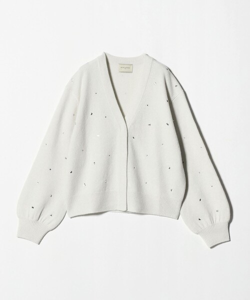 UNITED ARROWS(ユナイテッドアローズ)の「ラインストーン カーディガン(カーディガン/ボレロ・レディース・ブラック/ライトブルー/オフホワイト・FREE)」の20枚目の写真