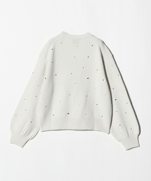 UNITED ARROWS(ユナイテッドアローズ)の「ラインストーン カーディガン(カーディガン/ボレロ・レディース・ブラック/ライトブルー/オフホワイト・FREE)」の21枚目の写真
