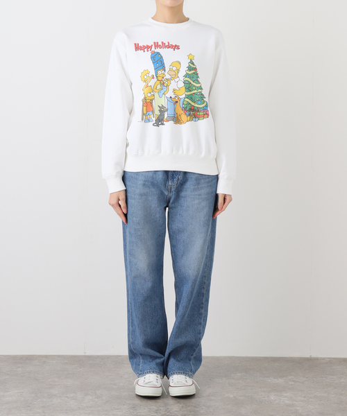 GOOD ROCK SPEED(グッドロックスピード)の「GOOD ROCK SPEED / グッドロックスピード / The Simpsons(Tシャツ/カットソー・レディース・ホワイト・SMALL)」の2枚目の写真