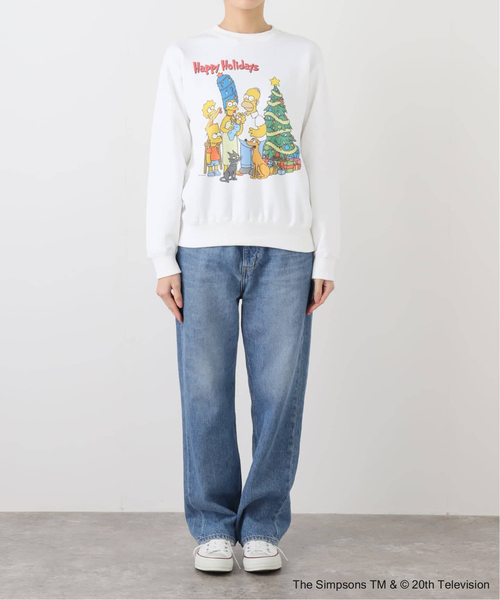 GOOD ROCK SPEED(グッドロックスピード)の「GOOD ROCK SPEED / グッドロックスピード / The Simpsons(Tシャツ/カットソー・レディース・ホワイト・SMALL)」の3枚目の写真
