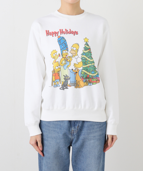 GOOD ROCK SPEED(グッドロックスピード)の「GOOD ROCK SPEED / グッドロックスピード / The Simpsons(Tシャツ/カットソー・レディース・ホワイト・SMALL)」の4枚目の写真