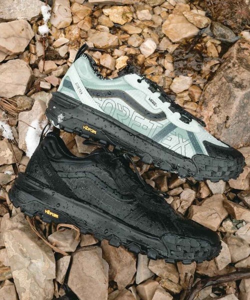 VANS（バンズ）の「クロスパス XC GORE-TEX / MTE Crosspath XC Gore-Tex BLAC VN000DAMRMO1（スニーカー・メンズ・オリーブ×ブラック・11/10/9.5/9/8.5/8/10.5/4/4.5/5）」の7枚目の写真