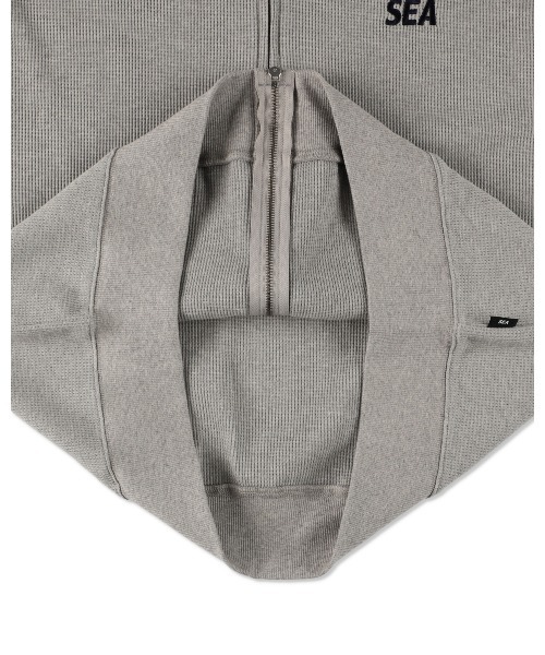 WIND AND SEA（ウィンダンシー）の「Waffle Zip Up Sweatshirt