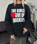 sedacle girl（セダクルガール）の「ハートカットアップリケプルオーバー（Tシャツ/カットソー・FREE）」