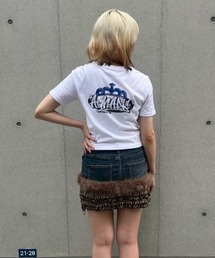 ATMARK(�A�b�g�}�[�N)�́y�߂�Ղ����Ő����l �R�{��ؗl���p�z�s�t���[�T�C�Y�@/�@UNISEX�@�tATMARK  �N���E�����S�@�V���[�gT�@�`�rT(T�V���c/�J�b�g�\�[)