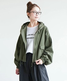 solamonat poche ミリタリージャケット オリーブ solamonat poche｜ソラモナポッシェのミリタリージャケット通販 - ZOZOTOWN