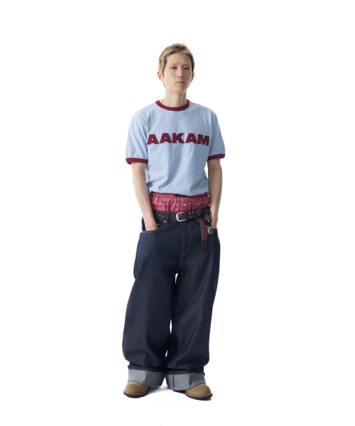 AAKAM（アーカム）の「シンチバックデニムパンツ（ダークブルー）（デニムパンツ・レディース・その他・2/1）」の11枚目の写真