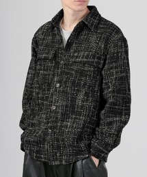 LUXSTYLE（ラグスタイル）の「ツイードシャツジャケット（その他アウター）」