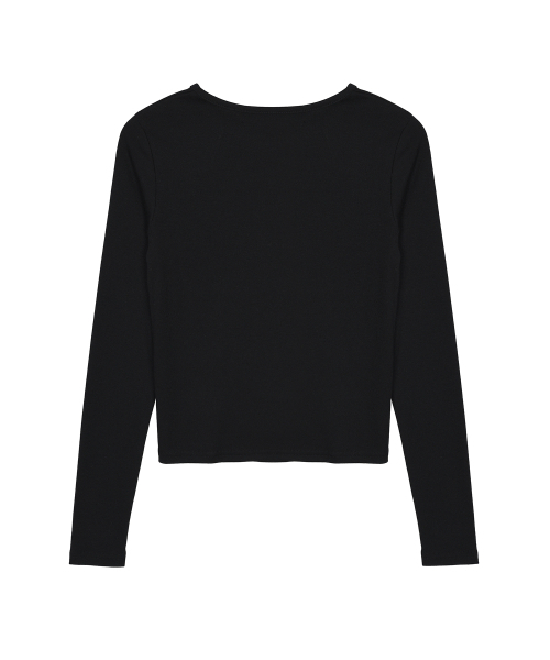 NICK&NICOLE(ニックアンドニコール)の「NICOLE PINTUCK SHIRRING TOP_BLACK(Tシャツ/カットソー・レディース・その他・FREE)」の6枚目の写真