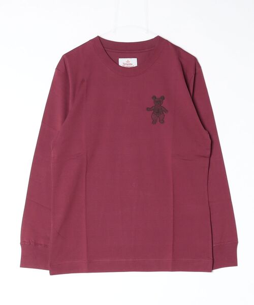 Vivienne Westwood MAN（ヴィヴィアンウエストウッドマン）の「LACE TEDDY LONG SLEEVE T-SHIRT（Tシャツ/カットソー・メンズ・ブラック/バーガンディー/ホワイト・M/L/S）」の3枚目の写真