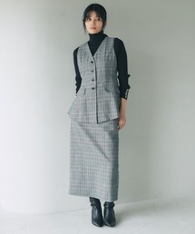 ペプラムジレ×タイトSKセットアップ