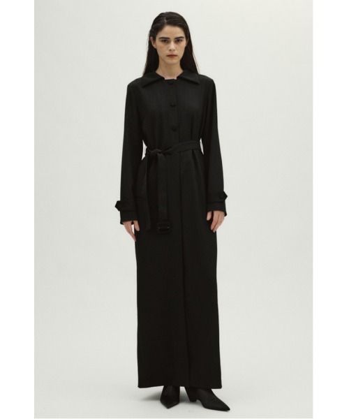 RIM.ARK（リムアーク）の「Pointed satin mule ポインテッドサテンミュール（パンプス・レディース・ライトカーキ/ブラック・37/38/39/36）」の20枚目の写真