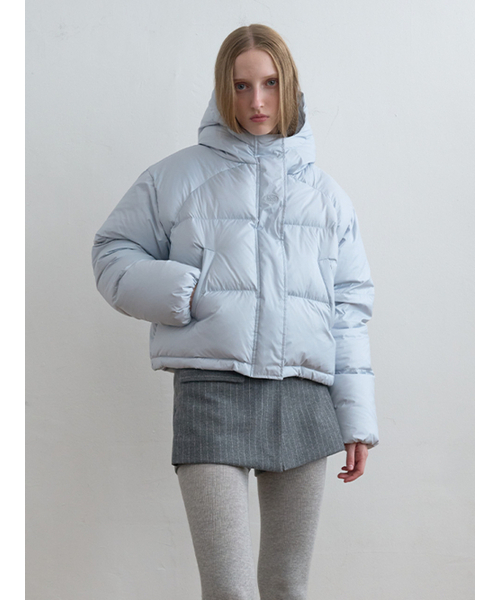 Kijun(キジュン)の「Arc Puffer Jacket Silver Blue(ダウンジャケット/コート・レディース・その他・SMALL/MEDIUM)」の1枚目の写真