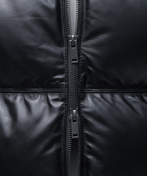 MUSINSA STANDARD(ムシンサスタンダード)の「ラムスキンダウンフグショートパッド入りジャケット(ダウンジャケット/コート・メンズ・その他・MEDIUM/LARGE/X-LARGE)」の7枚目の写真