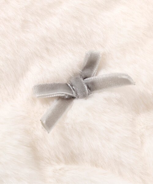 apres les cours(アプレレクール)の「【WEB限定】裏シャギーファーリボントレーナー_ジュニア対応(スウェット・キッズ・ラベンダー/ミント/アイボリー/グレー・80/90/100/110/120/130/140)」の15枚目の写真