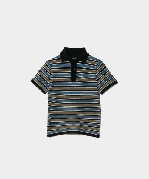 beautiful people（ビューティフルピープル）の「kids multi stripe   polo pullover（ニット/セーター・レディース・ブラック/ブラウン・SMALL）」の11枚目の写真