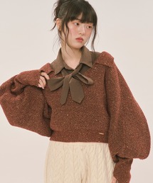 loin nuit｜ロワンニュイ（レディース）のニット/セーター（無地）通販