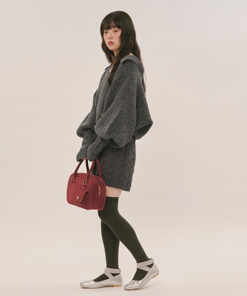 loin nuit ロワンニュイ spangle knit set up