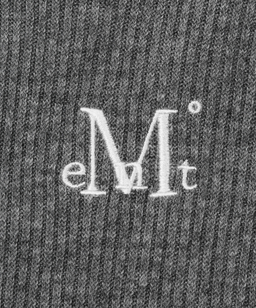 MUCENT（ムセント）の「エラ ユーネックリブ長袖Tシャツ (6カラー)（Tシャツ/カットソー・レディース・Beige/PINK/ブラック/グレー/ブラウン/アイボリー・FREE）」の7枚目の写真