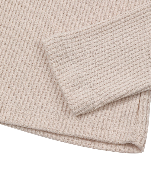 MUCENT（ムセント）の「エラ ユーネックリブ長袖Tシャツ (6カラー)（Tシャツ/カットソー・レディース・Beige/PINK/ブラック/グレー/ブラウン/アイボリー・FREE）」の21枚目の写真