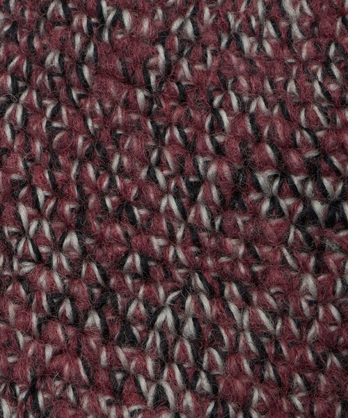 BAL（バル）の「＜BAL＞MIXED ハンド ニット バケット ハット（ハット・メンズ・ワイン/ブラック・FREE）」の10枚目の写真