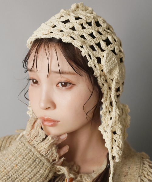 花冷え。新品未開封　完全完売品。　　ニットキャップ完売品 CA4LA（カシラ）の「FLOWERS（ニットキャップ/ビーニー）」 - WEAR