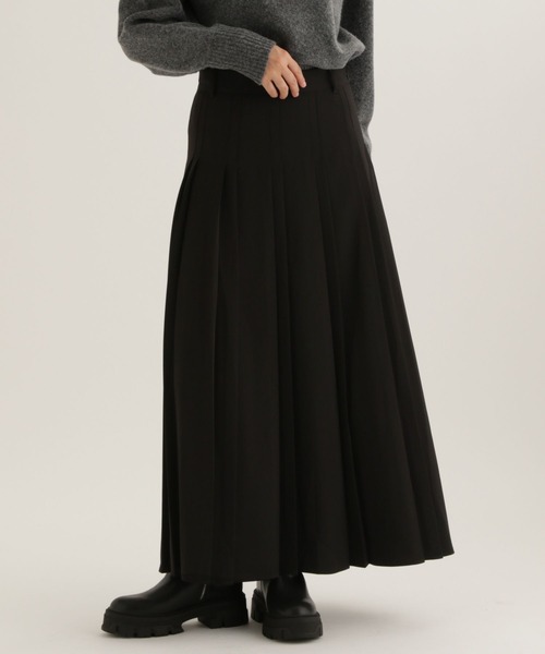 studio CLIP（スタディオクリップ）の「【daily CLIP】ランダムプリーツスカート（スカート・レディース・ブラック/ブラウン・FREE）」の6枚目の写真