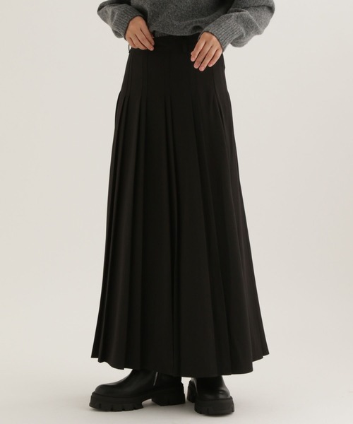 studio CLIP（スタディオクリップ）の「【daily CLIP】ランダムプリーツスカート（スカート・レディース・ブラック/ブラウン・FREE）」の8枚目の写真
