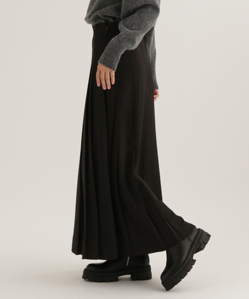 studio CLIP（スタディオクリップ）の「【daily CLIP】ランダムプリーツスカート（スカート・レディース・ブラック/ブラウン・FREE）」の9枚目の写真