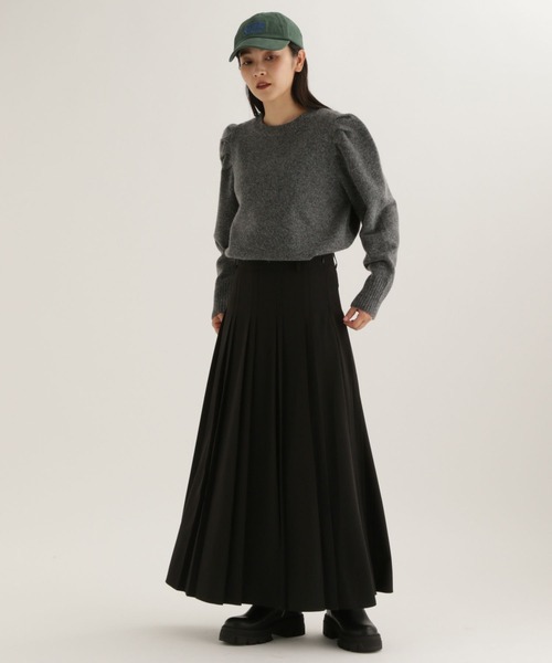 studio CLIP（スタディオクリップ）の「【daily CLIP】ランダムプリーツスカート（スカート・レディース・ブラック/ブラウン・FREE）」の10枚目の写真