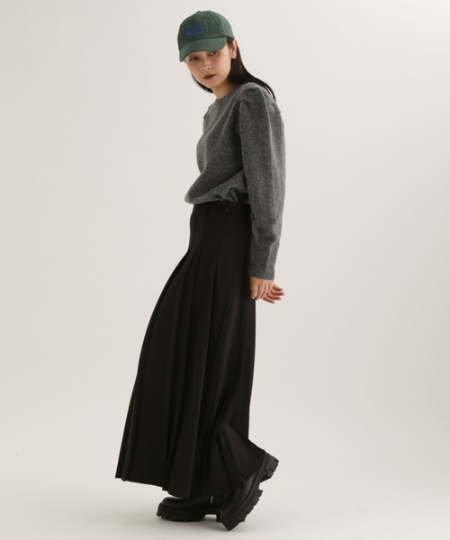 studio CLIP（スタディオクリップ）の「【daily CLIP】ランダムプリーツスカート（スカート・レディース・ブラック/ブラウン・FREE）」の11枚目の写真