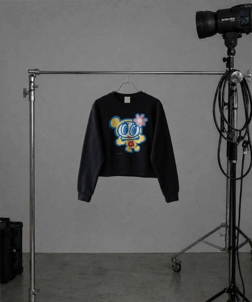 CULTURE SUPPLY(カルチャー サプライ)の「Angel Blue Sweat(Tシャツ/カットソー・レディース・ブラック系その他4/グレー系その他2/グレー系その他3/グレー系その他4/グレー系その他5/ブラック系その他2/グレー系その他/ブラック系その他/ブラック系その他3/ブラック系その他5・SHORT)」の3枚目の写真