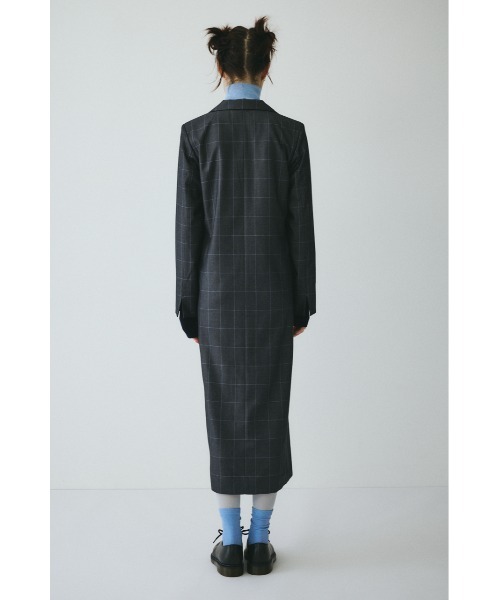 HeRIN.CYE(ヘリンドットサイ)の「Jacket like long dress ジャケットライクロングドレス(ワンピース・レディース・グレー系その他/ブルー系その他3・38/36)」の7枚目の写真