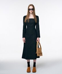 Bolero Layered Dress Black