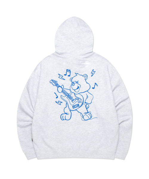 LMCの「PUNK BEAR HOODIE light heather gray(パーカー・レディース・その他・X-LARGE)」の1枚目の写真