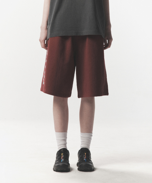 PHYSICAL DEPARTMENT（フィジカル デパートメント）の「アップルベスキットハーフパンツ_バーガンディ（その他パンツ・レディース・その他・SMALL/MEDIUM/LARGE/X-LARGE）」の12枚目の写真