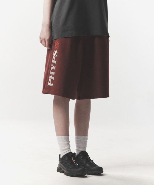 PHYSICAL DEPARTMENT（フィジカル デパートメント）の「アップルベスキットハーフパンツ_バーガンディ（その他パンツ・レディース・その他・SMALL/MEDIUM/LARGE/X-LARGE）」の14枚目の写真