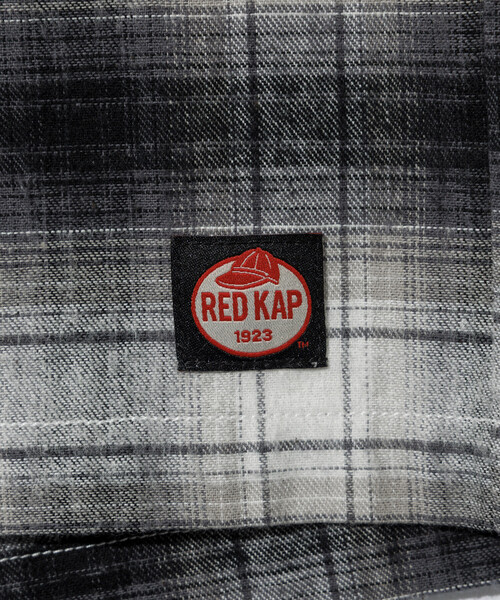 RED KAP（レッドキャップ）の「RED KAP/レッドキャップ 別注 フランネル クロップド ロングスリーブ ワークチェックシャツ（シャツ/ブラウス・メンズ・ブラウン/ブラック/マスタード・LARGE/MEDIUM）」の19枚目の写真
