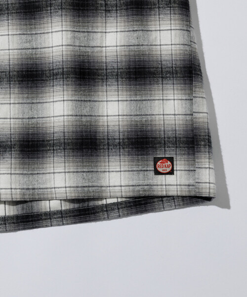 RED KAP（レッドキャップ）の「RED KAP/レッドキャップ 別注 フランネル クロップド ロングスリーブ ワークチェックシャツ（シャツ/ブラウス・メンズ・ブラウン/ブラック/マスタード・LARGE/MEDIUM）」の20枚目の写真