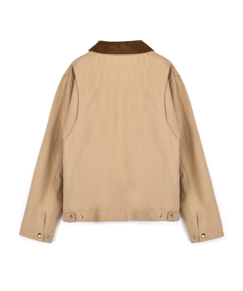 ROLLINGSTUDIOS(ローリングスタジオ)の「WORK JACKET SLUB COTTON BEIGE(その他アウター・メンズ・その他・MEDIUM/LARGE/X-LARGE)」の2枚目の写真